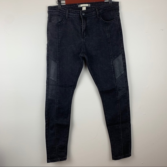 Forever 21 Denim - Forever 21 faux leather jeans